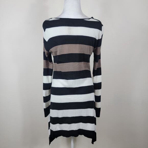 Tommy Bahama Dress S Petite Multicolor Striped Pullover Asymetrical Flowy Fun - Picture 6 of 9